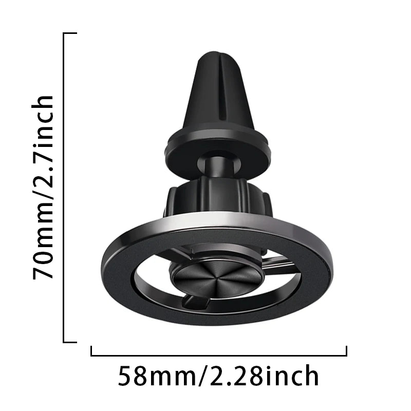 Strong Magnetic Car Cellphone Holder for Magsafe Stand Instrument Panel Magnet Accessories Vent Support for Samsung iPhone 14 15