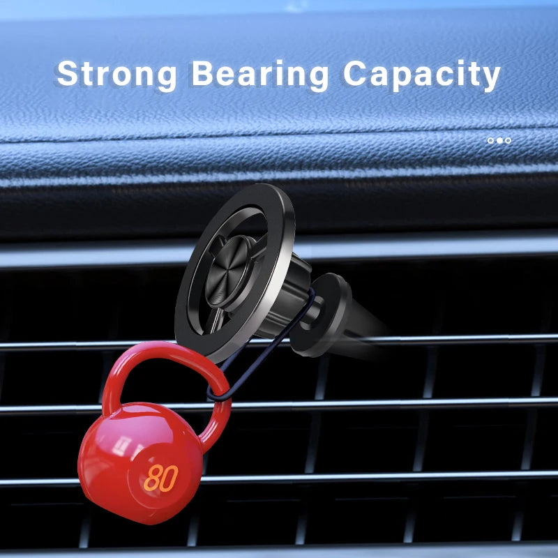 Strong Magnetic Car Cellphone Holder for Magsafe Stand Instrument Panel Magnet Accessories Vent Support for Samsung iPhone 14 15