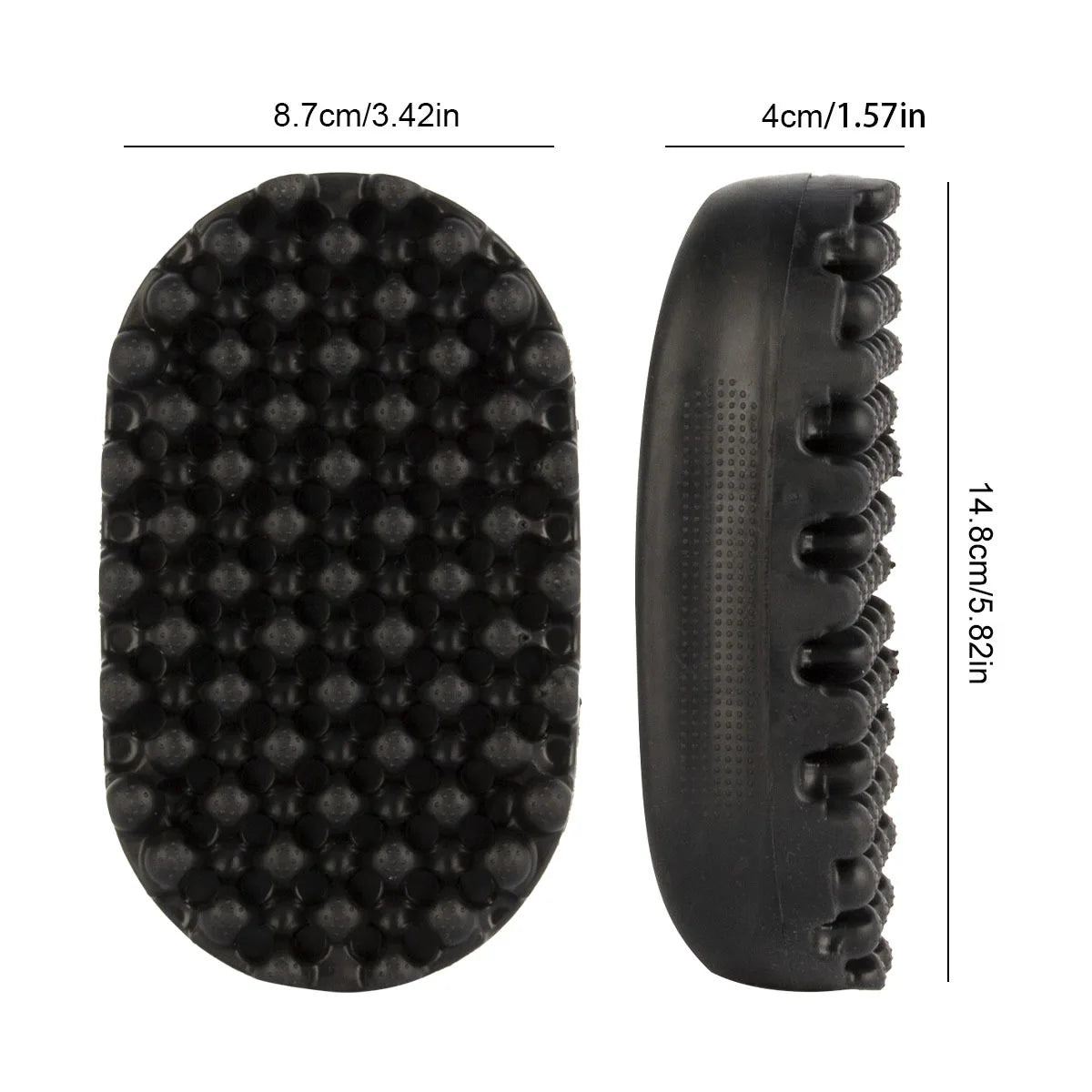 Professional Curly Hair Sponge Twist Brush Magic African Coil Wave Dreadlock Natural Hairbrush Afro Hair Styling Tool Salon