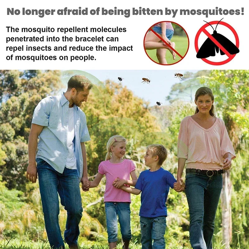 Xiaomi Ultrasonic Mosquito Killer Wristband Wearable Physical & Ultrasonic Non-Chemical For Home&Outdoor Prevent Mosquito Bites