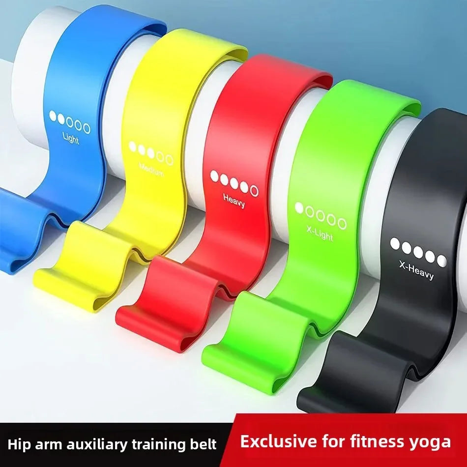 5× TPE Resistance Bands Fitness Set Rubber Loop Bands Strength Training Workout Expander Yoga Gym Equipment Elastic Rubber Loop