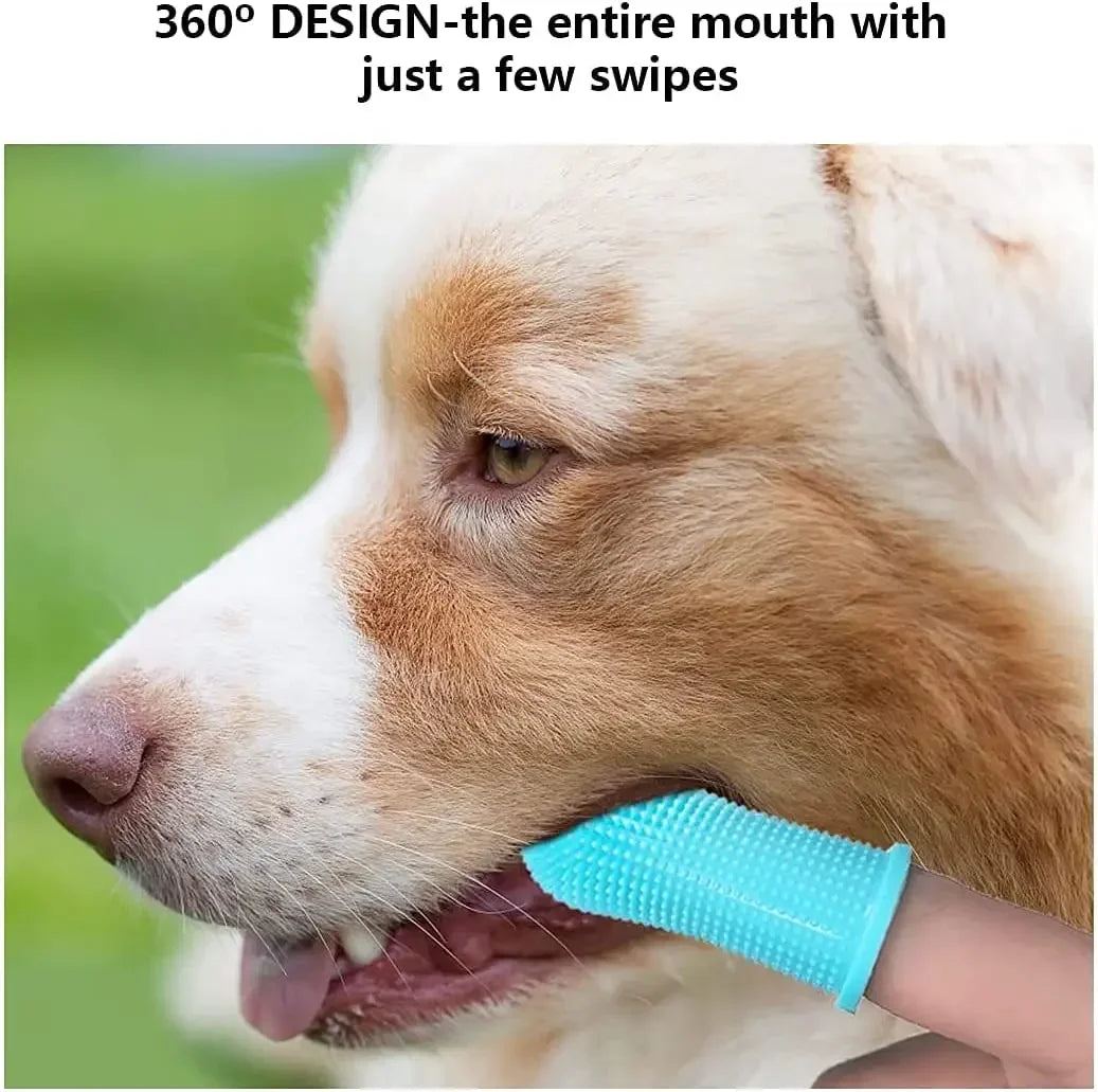 FUR SMILE soft dental finger brush