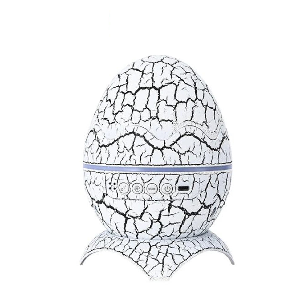 Dinosaur Egg Galaxy Star Projector Starry Light with Wireless Music Player LED Night Lamp with White Noise Nebula Remote Control