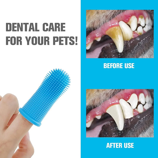 FUR SMILE soft dental finger brush