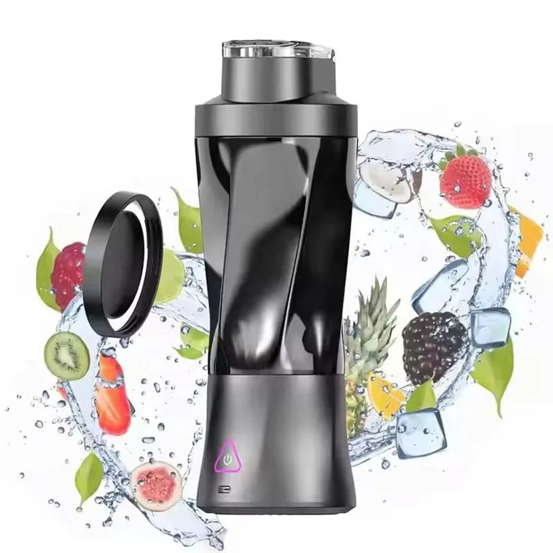 Wholesale Electric Rechargeable Personal Juicer Cup Portable USB Battery Operated Smoothie Push Button UK Outdoor Household