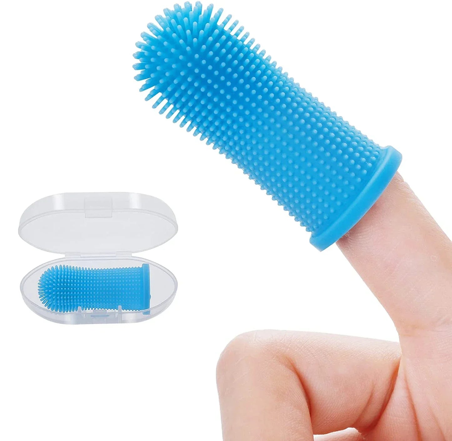FUR SMILE soft dental finger brush