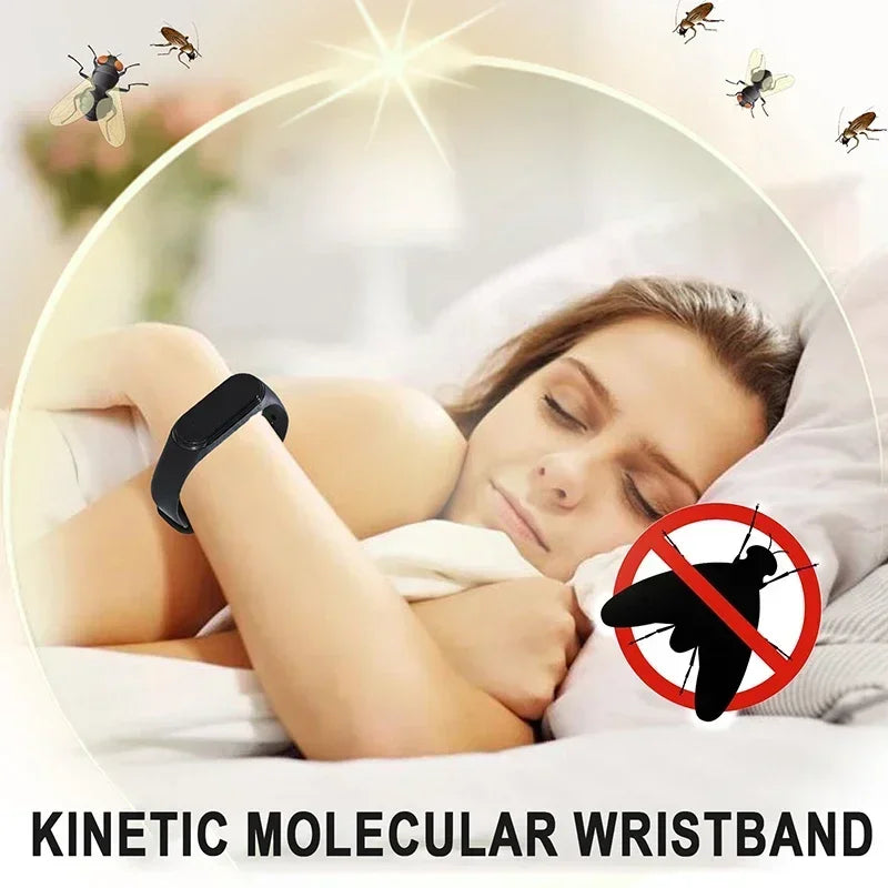 ‌Xiaomi Ultrasonic Mosquito Killer Wristband Wearable Physical & Ultrasonic Non-Chemical For Home&Outdoor Prevent Mosquito Bites