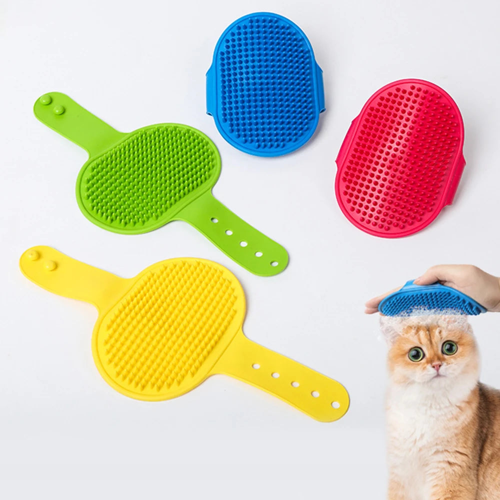 all in one pet grooming and massage brush