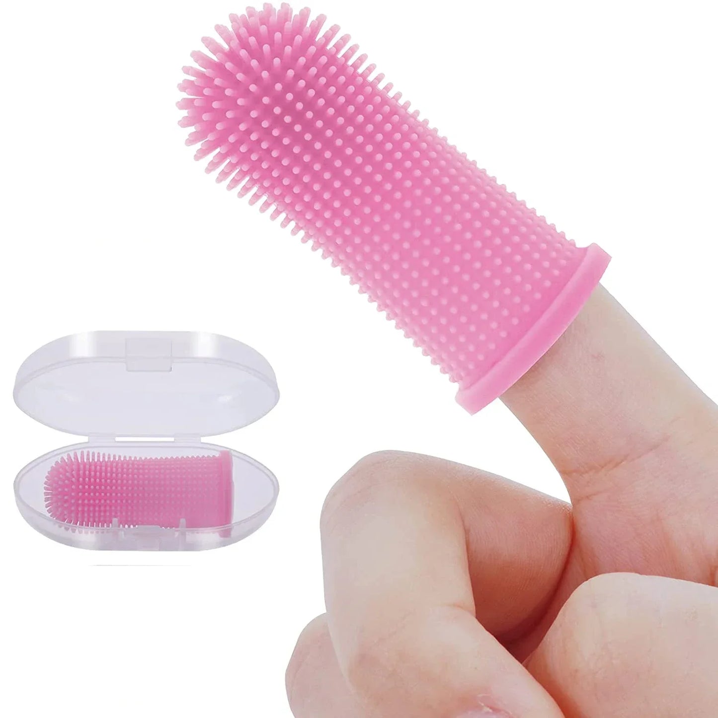 FUR SMILE soft dental finger brush