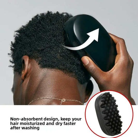Professional Curly Hair Sponge Twist Brush Magic African Coil Wave Dreadlock Natural Hairbrush Afro Hair Styling Tool Salon