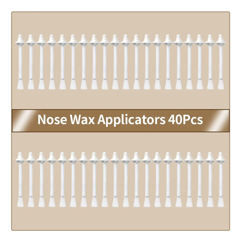 Nose Wax Sticks 100/60/40/10PCS Nose Wax Applicators For Painless Nose Hair Removal Tool Wax Accessories Beeswax Safe