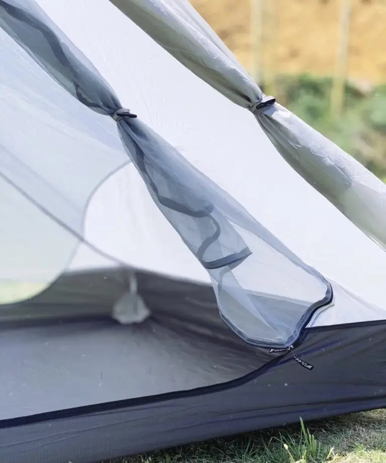 2024 New Version FLAME'S CREED LanShan 2 Person Oudoor Ultralight Camping Tent 3 Season Professional 15D Silnylon Rodless Tent
