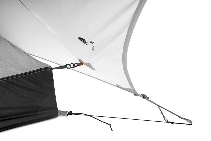 2024 New Version FLAME'S CREED LanShan 2 Person Oudoor Ultralight Camping Tent 3 Season Professional 15D Silnylon Rodless Tent