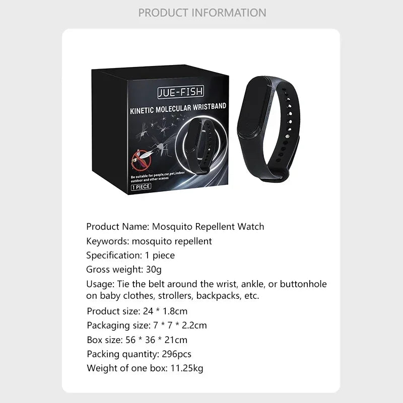 ‌Xiaomi Ultrasonic Mosquito Killer Wristband Wearable Physical & Ultrasonic Non-Chemical For Home&Outdoor Prevent Mosquito Bites