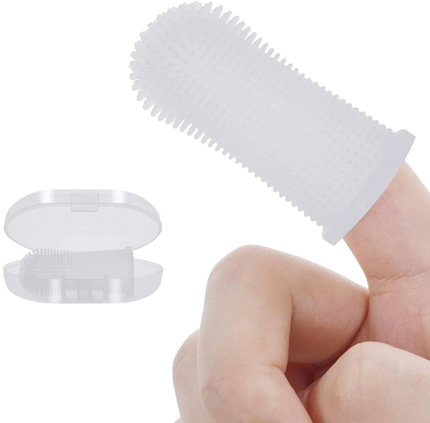 FUR SMILE soft dental finger brush
