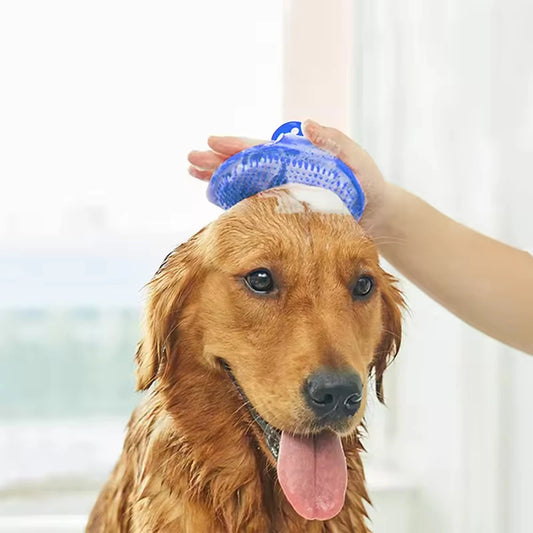 all in one pet grooming and massage brush
