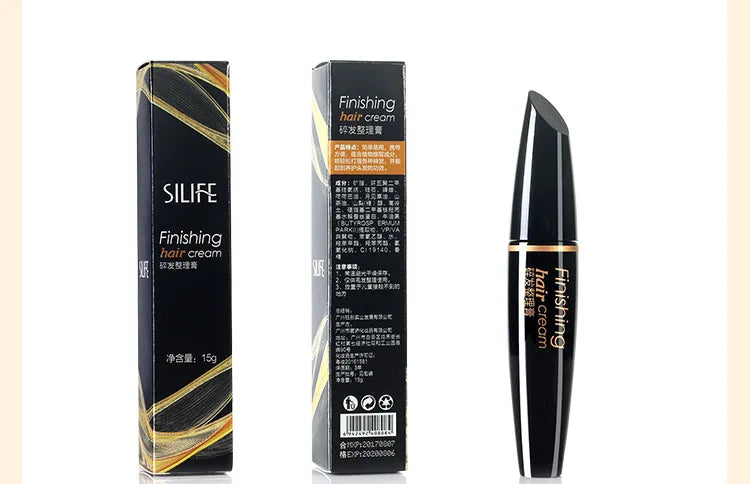 Broken Hair Finishing Cream Hair Wax Stick Refreshing Gel Durable Styling Cream Anti-hairiness Hairless Fringe Styling Tool