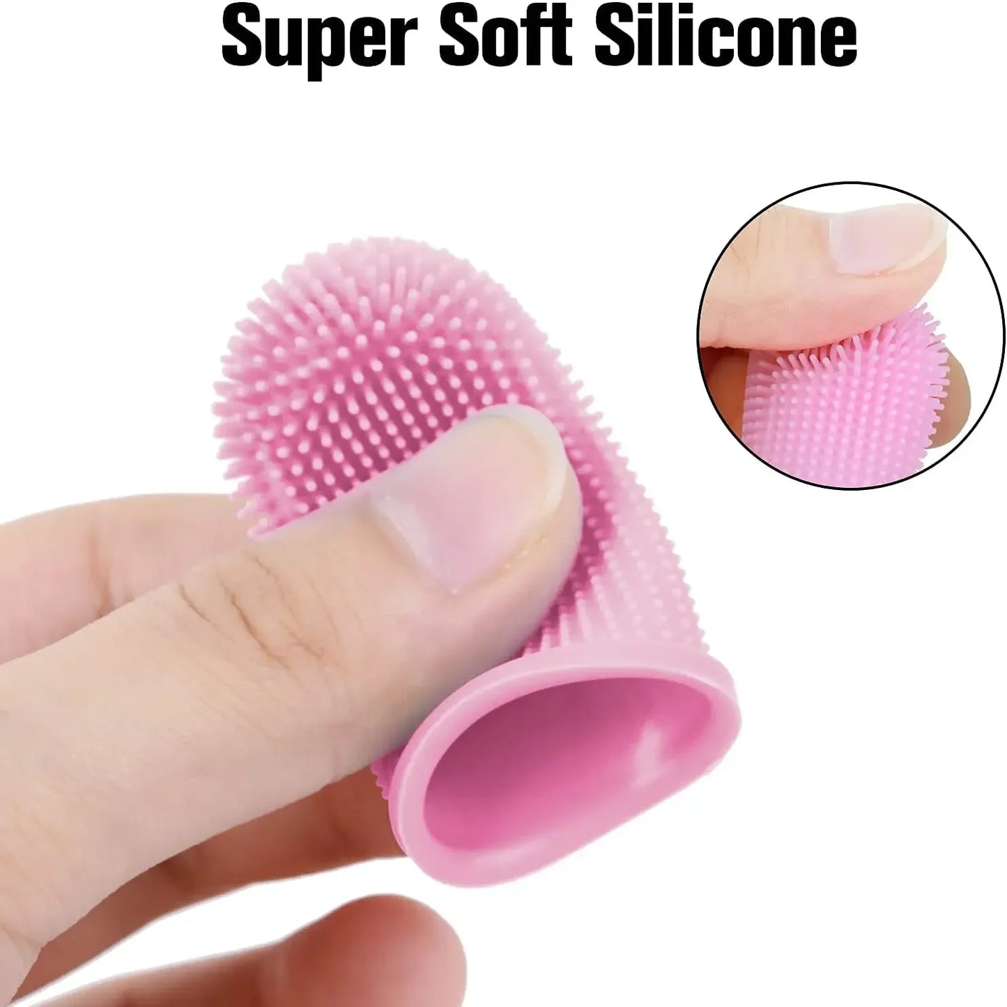 FUR SMILE soft dental finger brush