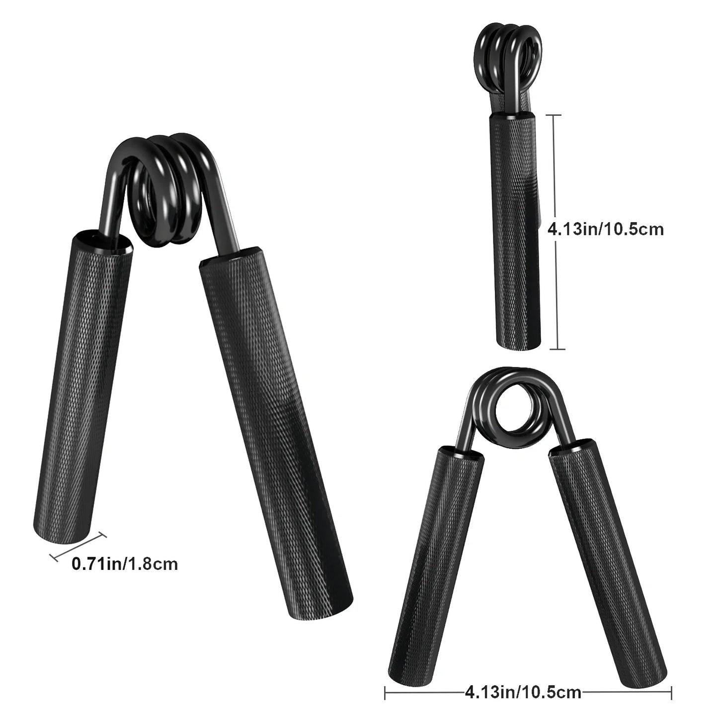 50LBS-300LBS Metal Grip Strength Trainer Workout Equipment Forearm Exerciser Hand Grip Strength Gym Fitness Products